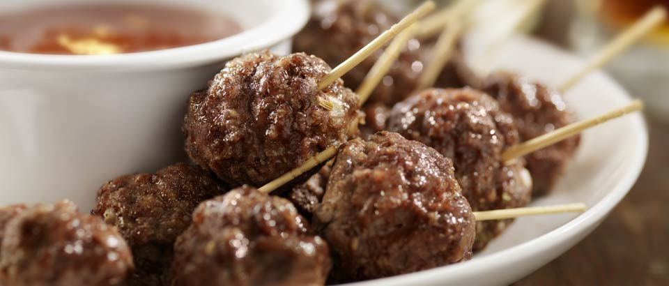 meatballs in a bowl